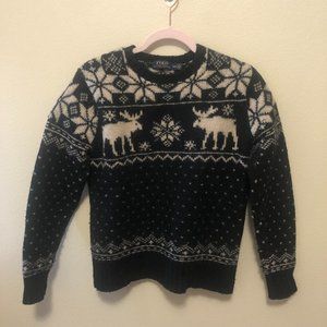 Vintage Ralph Lauren Wool Fair Isle Sweater